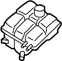 Tank Sub Radiator Made By Mazda Lf8b15350b