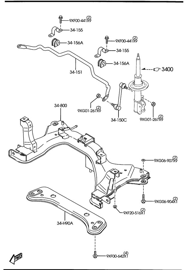 2001 Mazda Tribute Engine Diagram : 2001 Mazda Tribute Engine Diagram