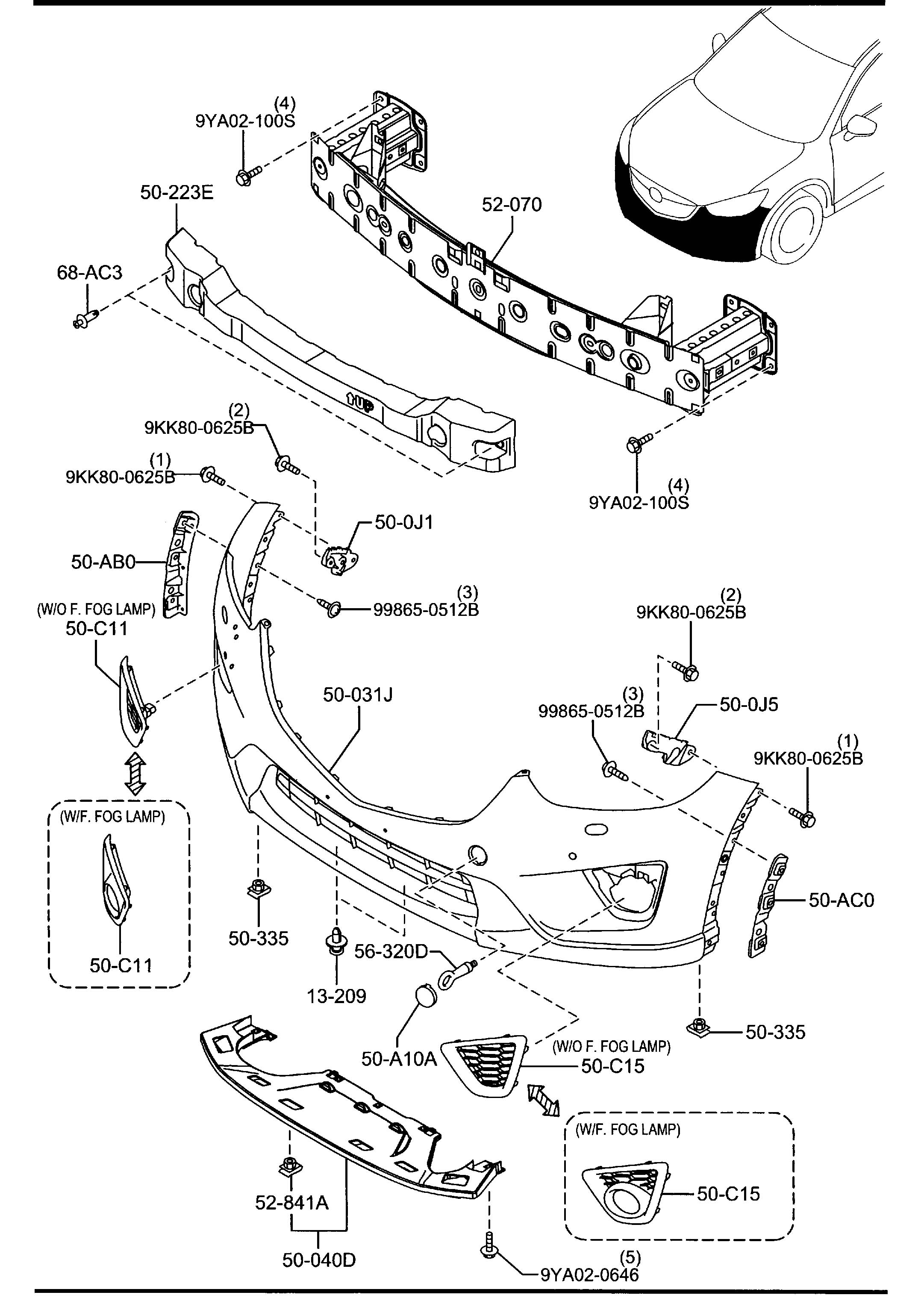 35 Mazda Parts Diagram