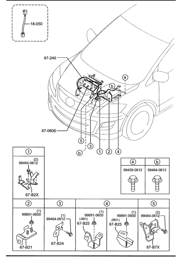 Mazda Cx-9 Harness  Emission