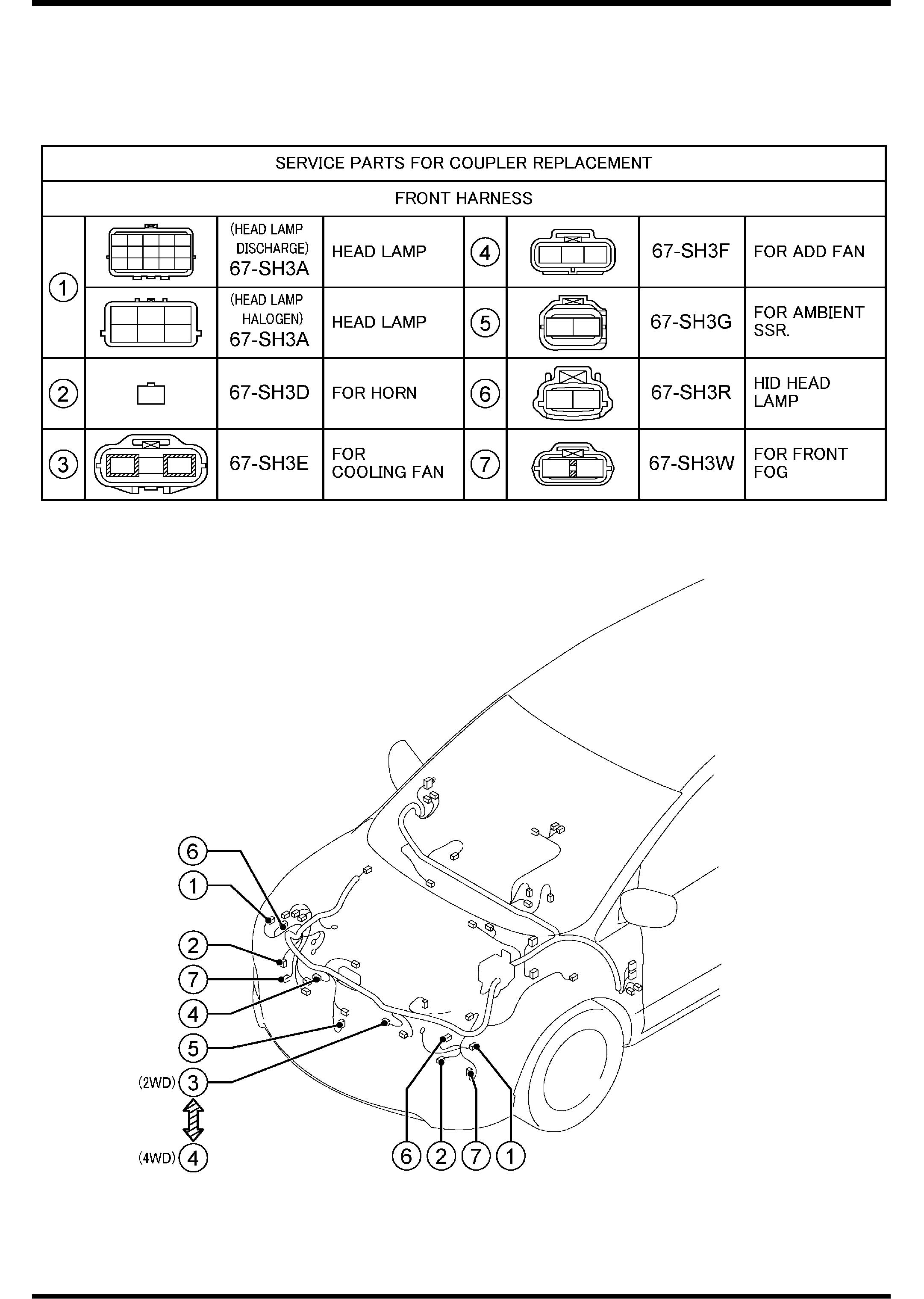 Mazda Cx-9 Cord  Short