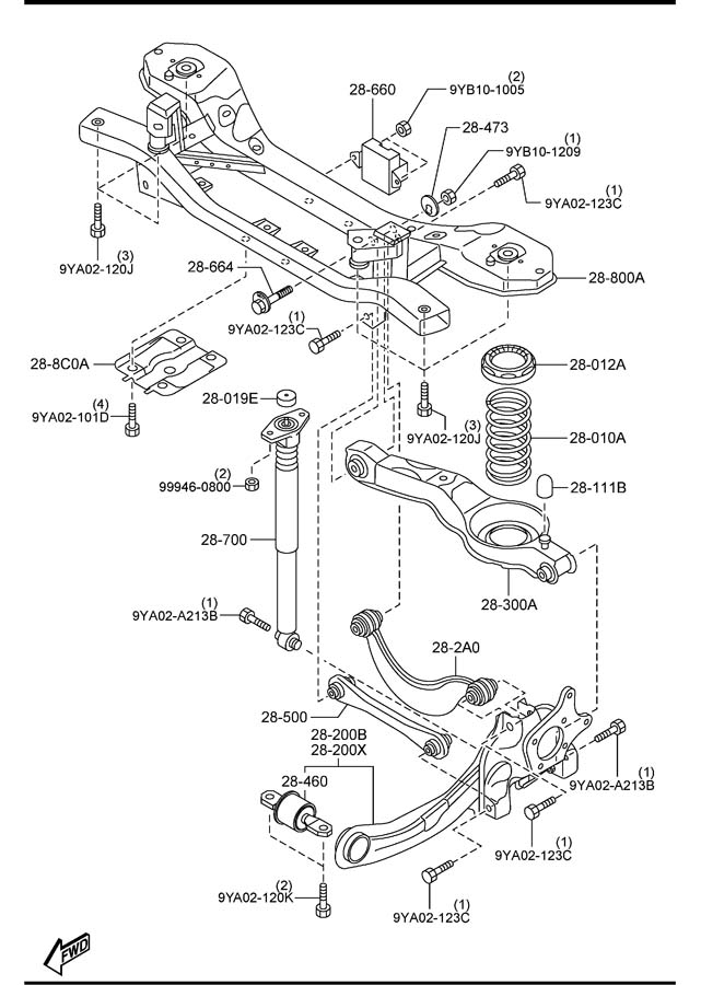 Cg3728011 - Mazda Spring  Coil