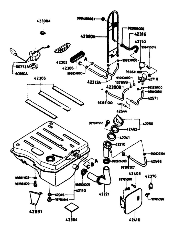 1986 Mazda B2000 Engine Diagram : 1986 Mazda B2000 Wiring Diagram