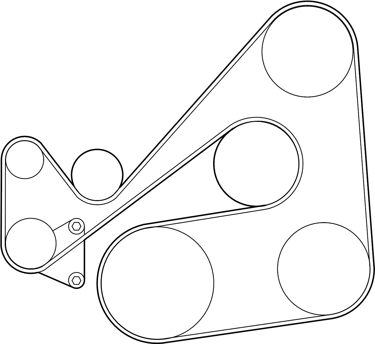 2010 mazda 3 serpentine belt diagram